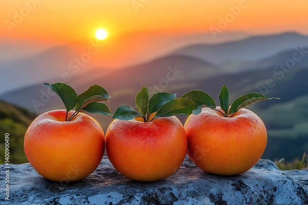 Obraz A variety of fruits such as apples, bananas, strawberries, and citrus can be enjoyed raw, in smoothies, or as an addition to dishes, providing a refreshing taste and nutritional value.


