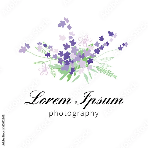 Fototapeta Summer flower composition