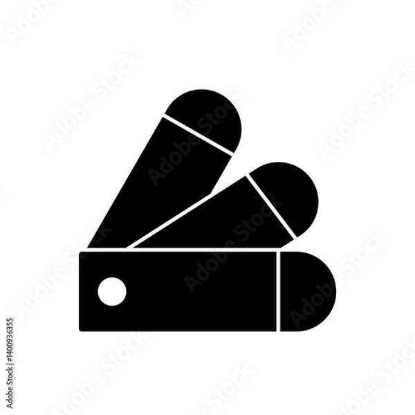 Fototapeta palette icons  symbol vector elements for infographic web