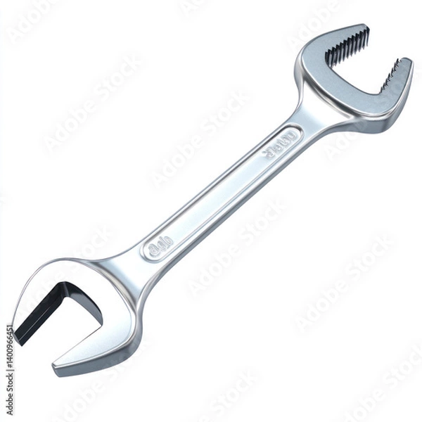 Fototapeta wrench isolated on white background