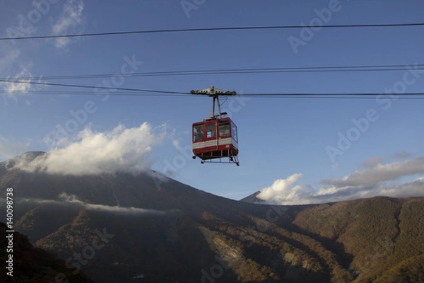 Obraz Cable Car in Japan
