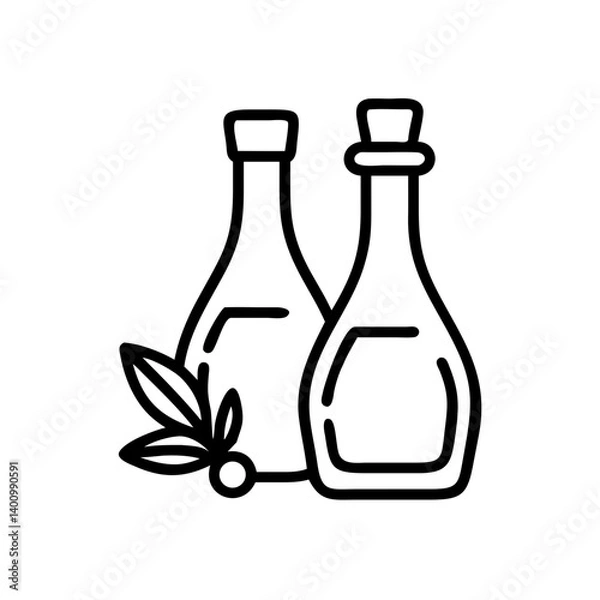 Obraz vinegar and oil
