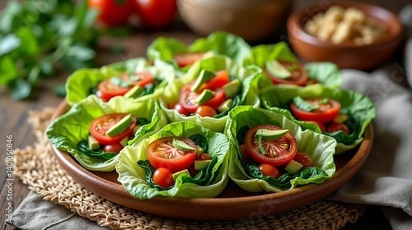 Obraz salad with vegetables