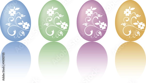 Fototapeta Easter eggs