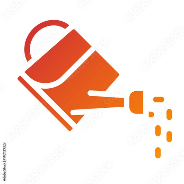Fototapeta Vector Design Watering Can Icon Style