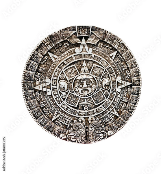 Fototapeta Maya calendar isolated - over white