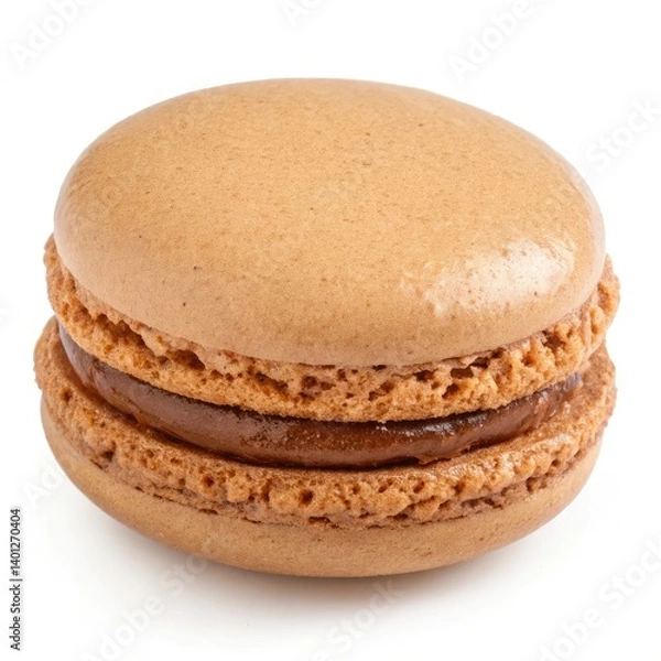 Obraz french macarons on white background