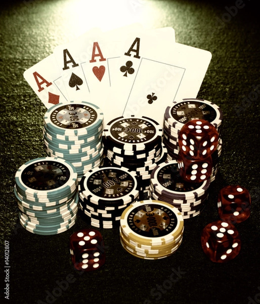 Fototapeta Poker Night