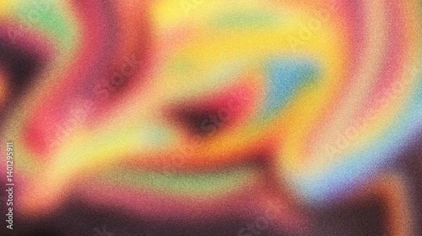 Fototapeta Abstract Colorful Swirls, Gradient Texture Background,  Digital Art, Modern Design, Artistic Wallpaper,  Trendy Hues, Vibrant Colors, Smooth Blend,  Painterly Effect, Unique Pattern