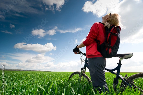 Fototapeta relax biking