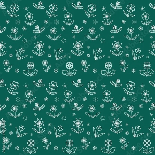 Obraz The background design is suitable for decorating fabrics and wallpapers.