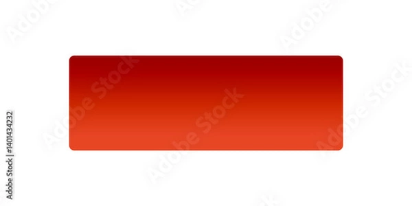 Fototapeta blank red label on white