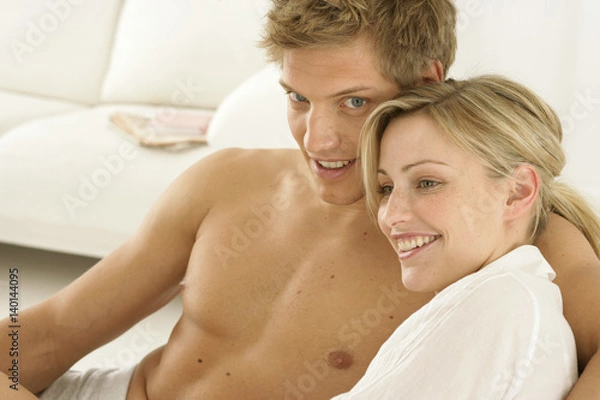 Obraz Young couple, portrait