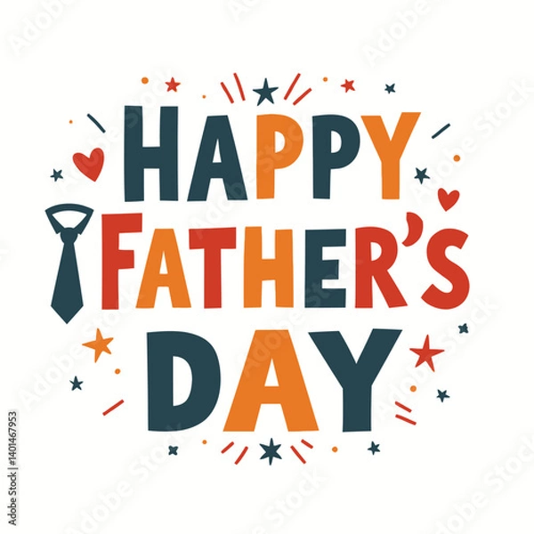 Fototapeta TShirt vector art With Father Energy
