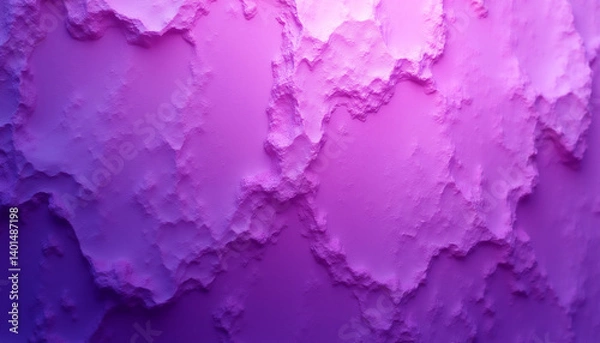 Obraz Gradient purple and lilac rocky surface texture in close-up
