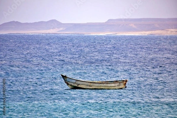 Obraz Boot vor der Küste