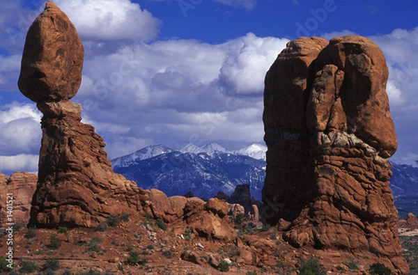 Obraz balanced rock 1