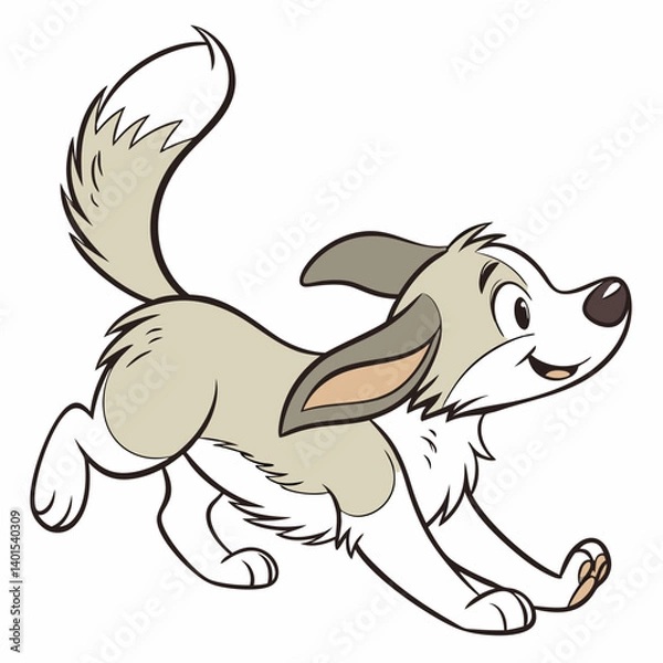 Obraz a-cute-cat-running