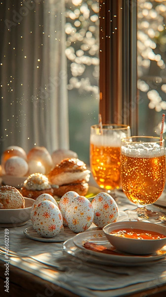 Fototapeta Easter still life