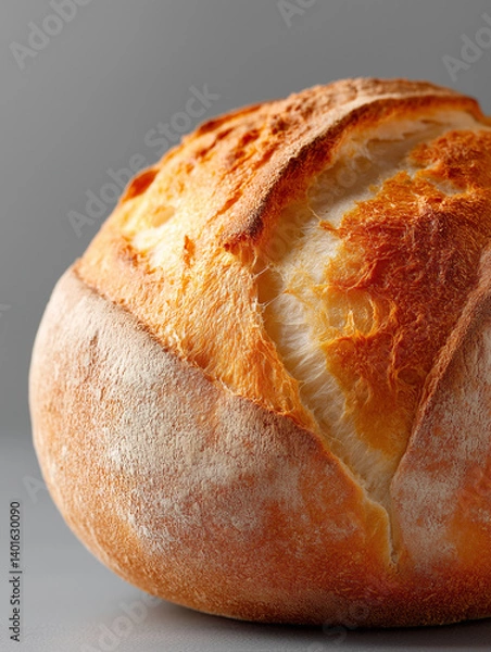 Obraz fresh homemade bread: sourdough loaf
