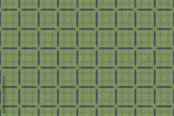 Fototapeta Seamless Symmetric Geometric Decoration Cloth Design Perspective Texture Template Fabric Background Digital Interior Textile Fashion Visual Endless Luxury Graphic Wallpaper Shape Tile Art Pattern.