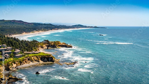 Obraz Otter Crest State Scenic Viewpoint on the Oregon coast