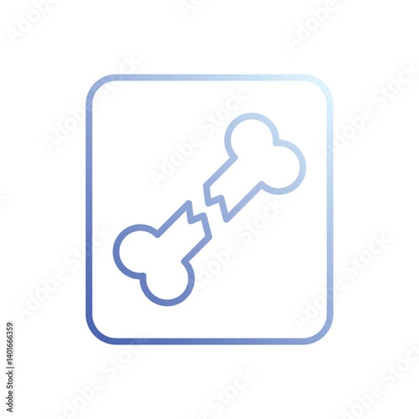 Fototapeta X-ray Icon Vector Stock Illustration