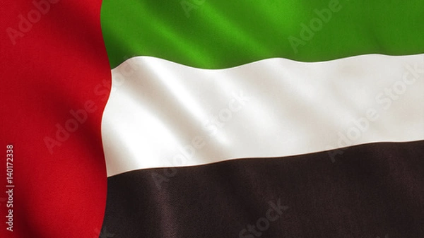 Obraz UAE Flag - United Arab Emirates