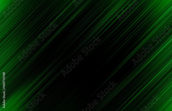Fototapeta Background black and green dark are light with the gradient is the Surface with templates metal texture soft lines tech gradient abstract diagonal background silver black sleek with gray.