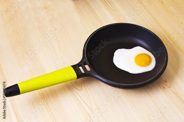 Obraz Fried egg in the pan