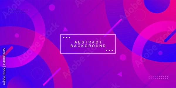 Fototapeta Abstract colorful gradient purple and pink geometric background. Simple pattern seamless design. Eps10 vector