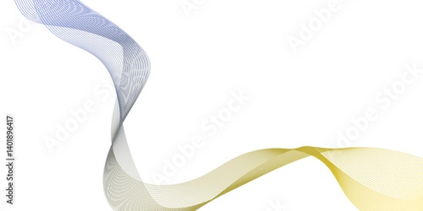 Fototapeta Elegant Abstract Wave Lines Flowing Seamlessly Across Modern Minimalist Backgrounds, Dynamic Organic Patterns, Futuristic Motion Design, Ideal for Digital Art, Branding, Web, and Graphic Projects.