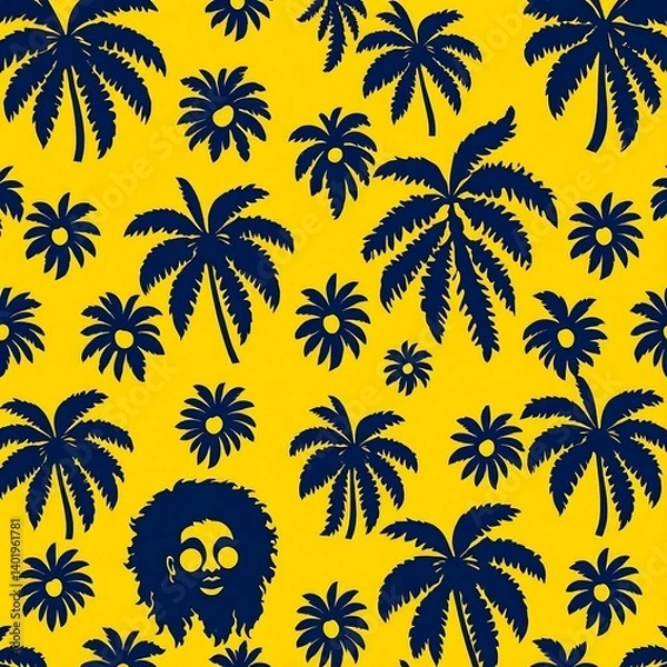 Obraz seamless floral pattern