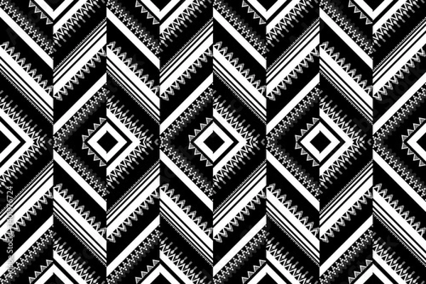 Fototapeta ethnic pattern seamless ,geometric ethnic pattern ,Tribal geometric seamless patterns, ethnic design, hipster backdrop, wallpaper Background, Design curtain, carpet ,fabric ,textile	