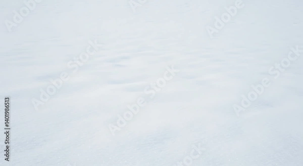 Fototapeta Winter's Soft Embrace AI Generated