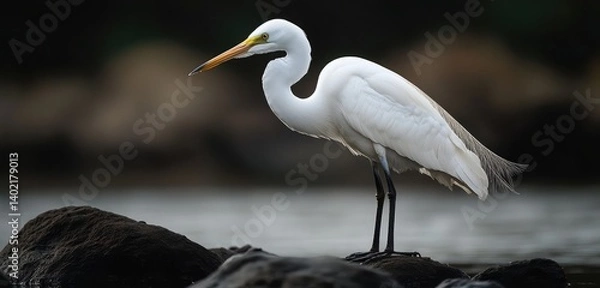 Obraz great blue heron
