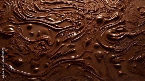 Fototapeta Texture background of liquid drink.generative.ai