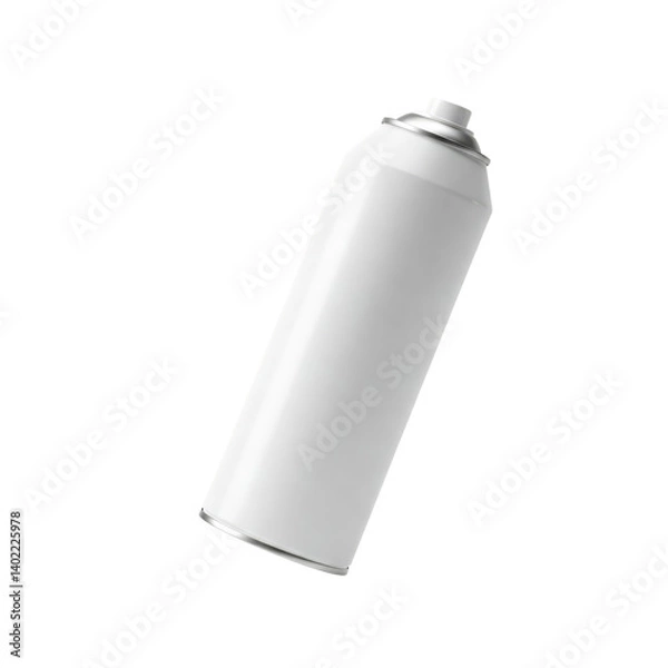 Fototapeta carpet cleaner can on solid white background, no text on body