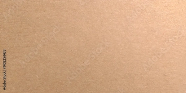Fototapeta Brown recycled paper texture background. Brown cardboard sheet of paper background
