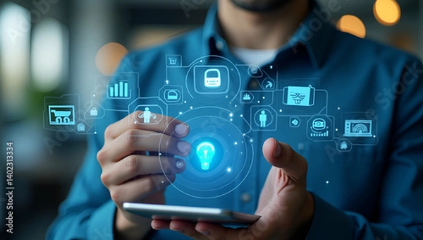 Fototapeta Elevate Your Online Retail: Virtual Shopping Personalization with Interactive Interfaces & Tailored Recommendations for Enhanced User Engagement