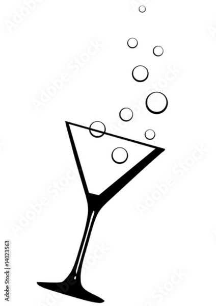Obraz Cocktailglas