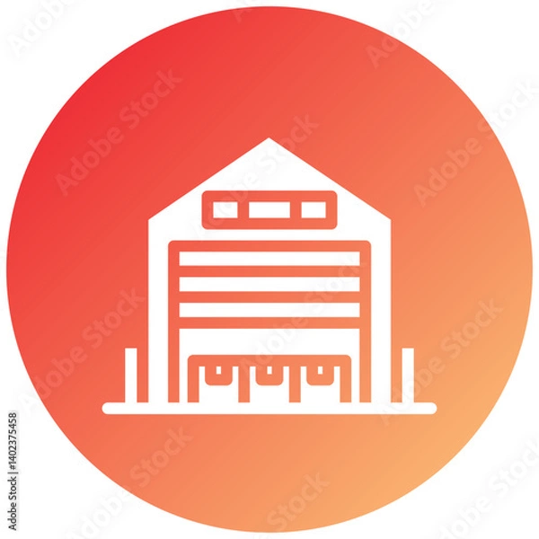 Obraz Warehouse Icon Style