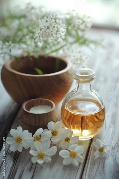 Obraz Skin care massage products , Generative AI	

