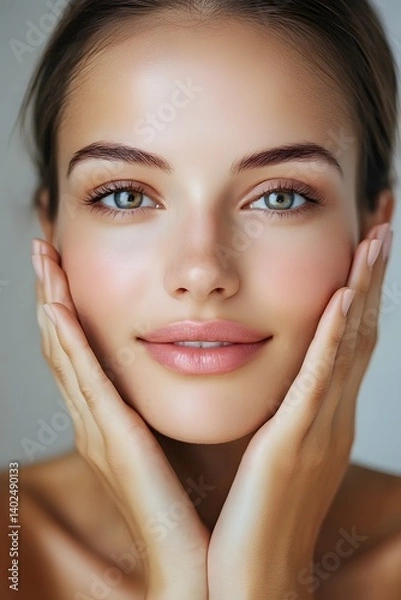Obraz A skin care massage , Generative AI	