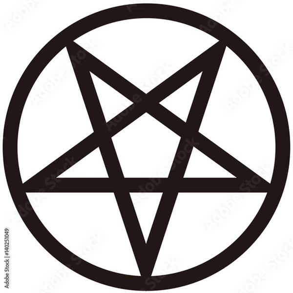 Fototapeta Pentagram