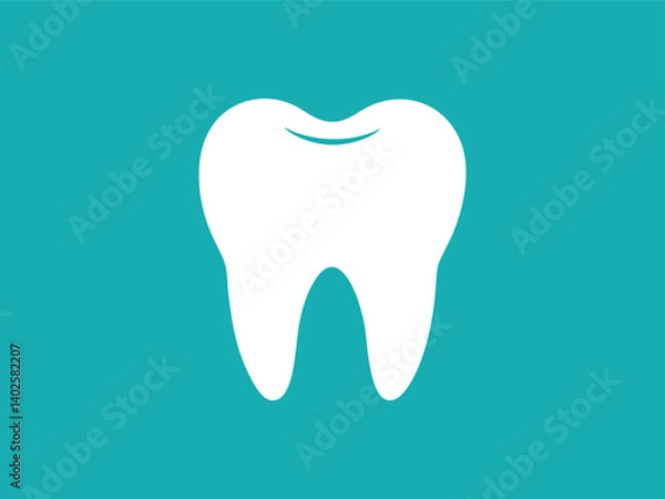 Obraz vector tooth icon