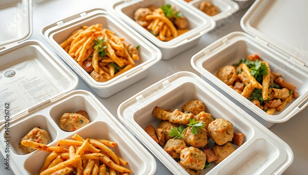 Obraz Nampan makanan