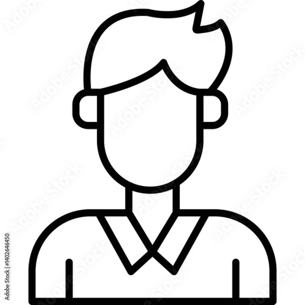 Fototapeta Host Icon Vector Element