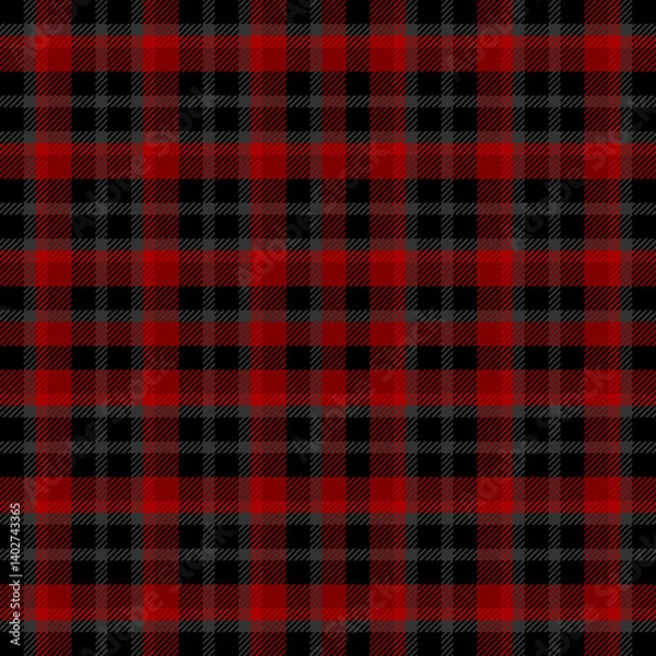 Fototapeta red and white checkered pattern