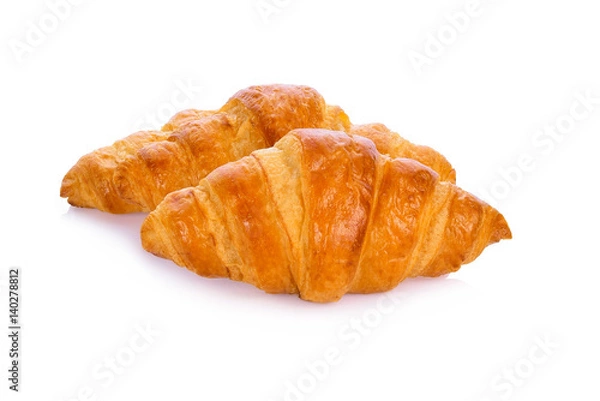 Obraz Mini rogalik na białym tle
